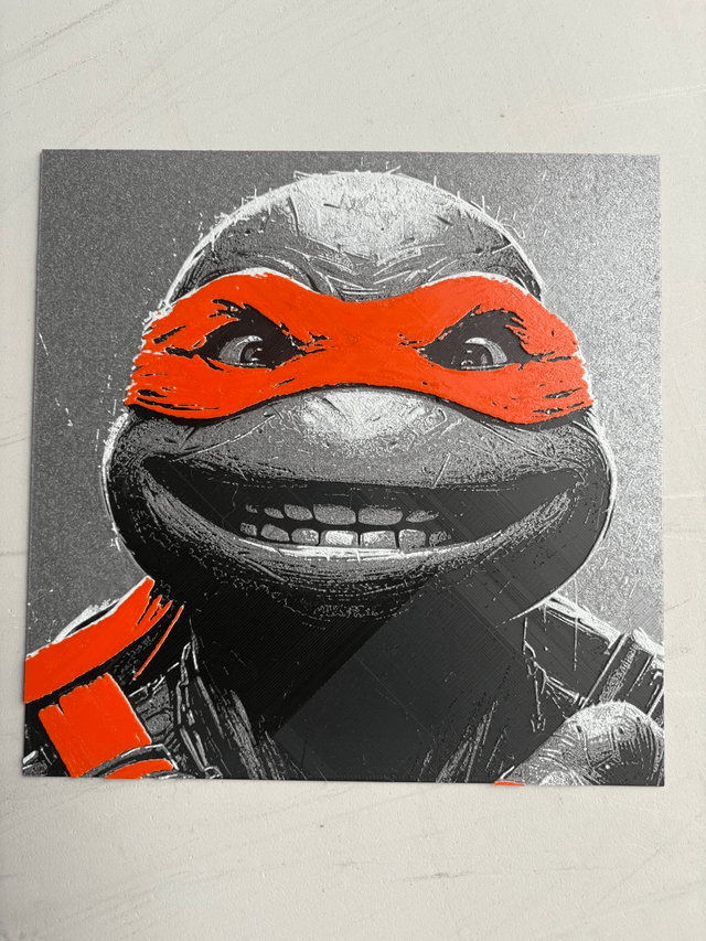 Tortue ninja orange 1