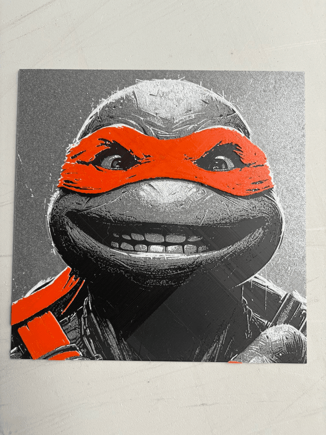 Tortue ninja orange 1