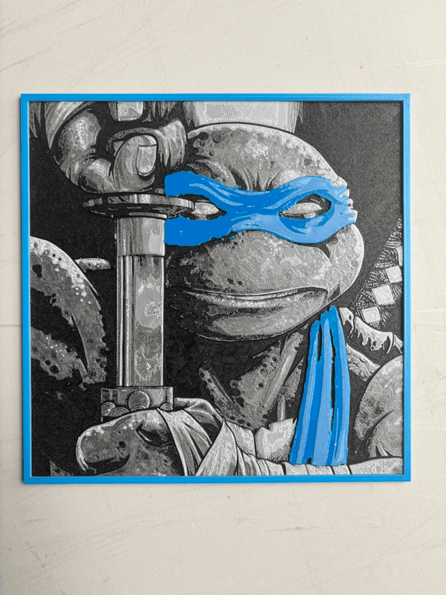 Tortue ninja bleu 2