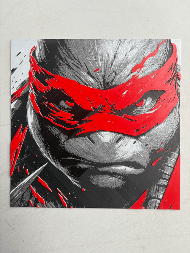 Tortue ninja rouge 1